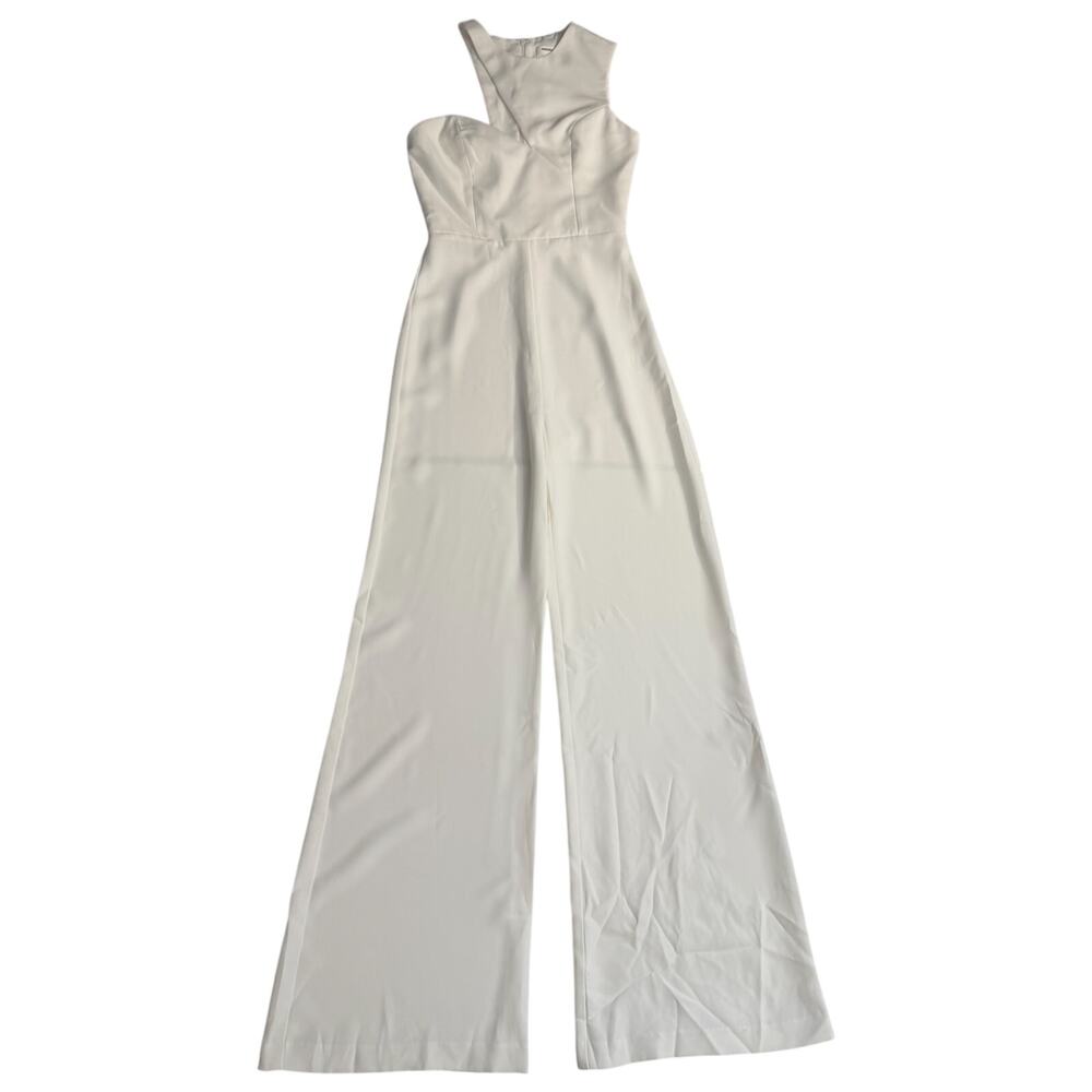 Amanda Uprichard X Revolve Gilda Jumpsuit Ivory White size XS - Picture 6 of 10
